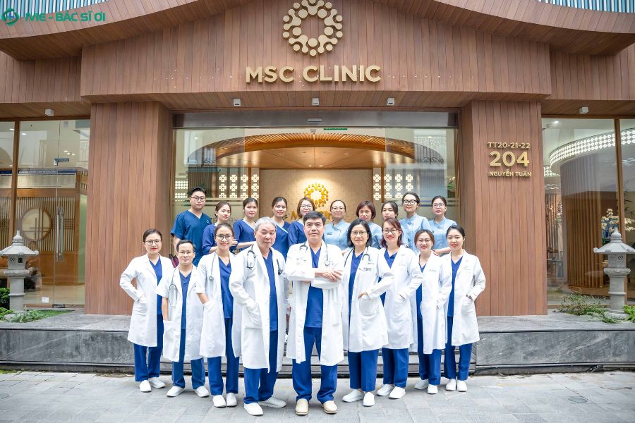 Đội ngũ bác sĩ tại Phòng khám Đa khoa MSC