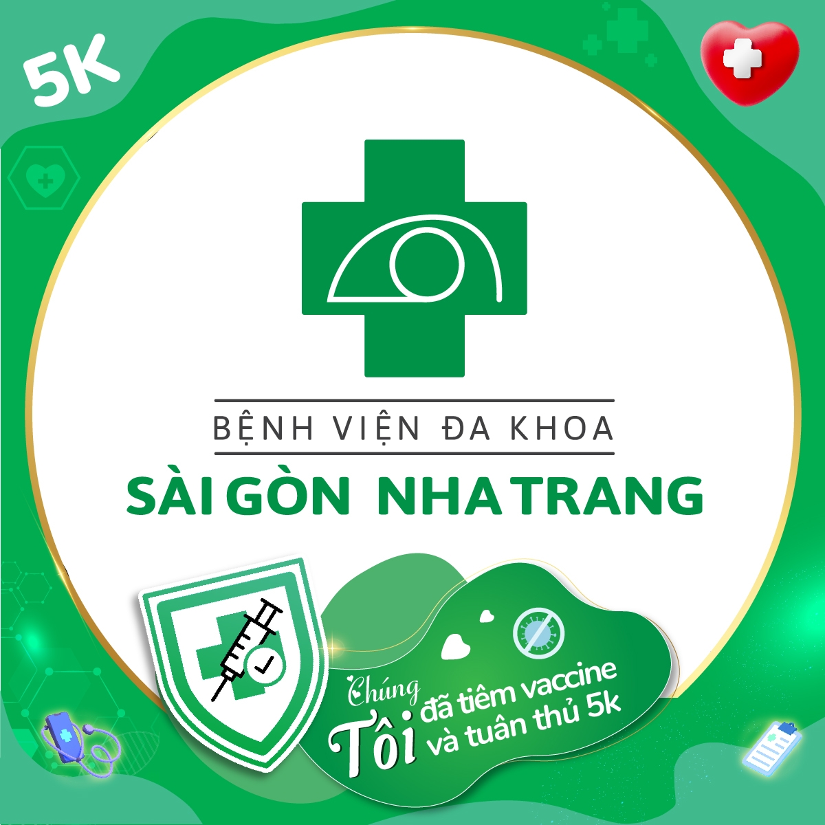 Logo Bệnh Viện Đa Khoa Sài Gòn Nha Trang