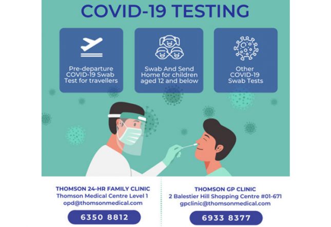 COVID-19 ART, PCR Swab Test SASH for Children