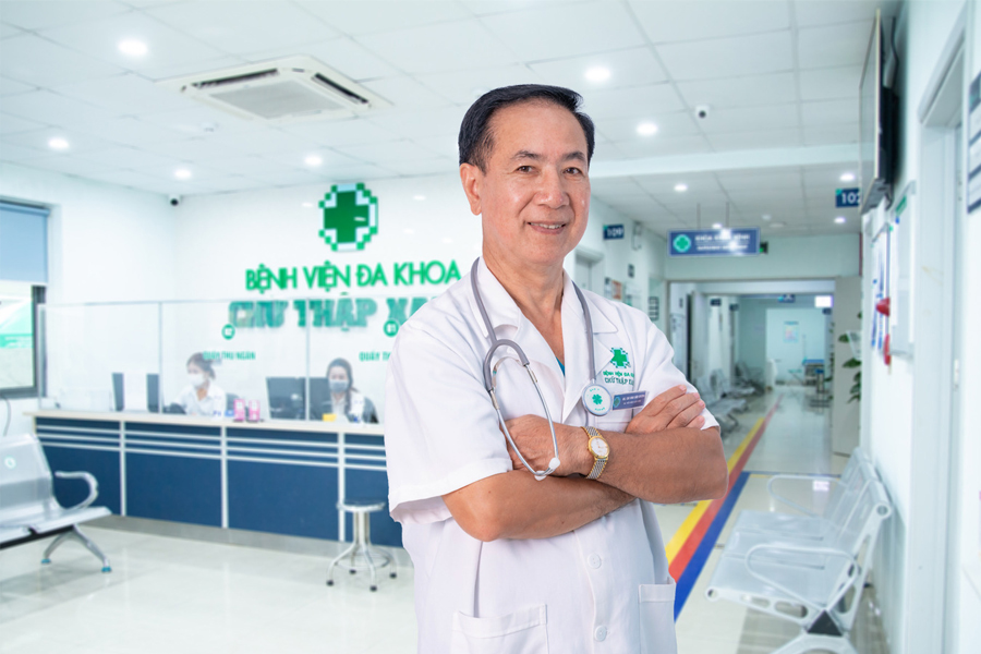Bác sĩ Mai Văn Chúng - bệnh viện Đa khoa Chữ Thập Xanh Hà Nội