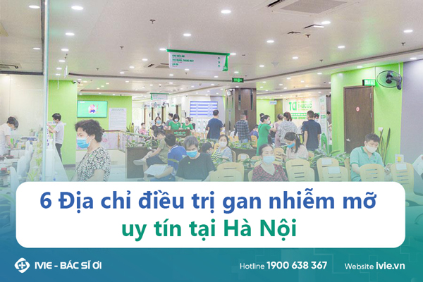 6 Địa chỉ điều trị gan nhiễm mỡ uy tín tại Hà Nội