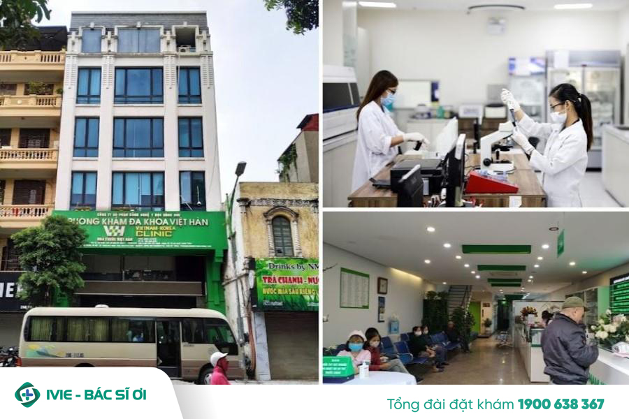 Phòng khám Đa khoa Việt Hàn tại Phố Huế, quận Hai Bà Trưng