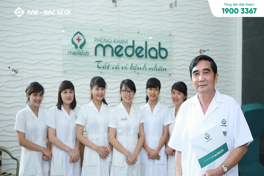 Medelab có đội ngũ nhân viên y tế thân thiện, nhiệt tình