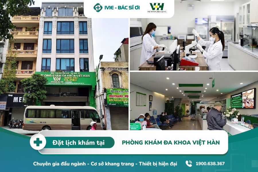 Khám sinh sản an toàn tại phòng khám Việt Hàn