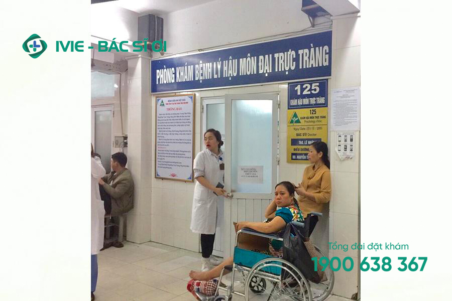 Hình ảnh phòng khám đại trực tràng tại bệnh viện Việt Đức