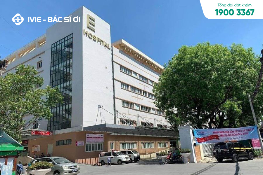 Bệnh viện E - một trong những bệnh viện Đa khoa tuyến TW lớn nhất tại Hà Nội