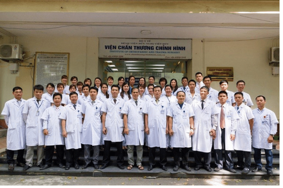 Đội ngũ bác sĩ Khoa Chấn thương chỉnh hình Bệnh viện Việt Đức