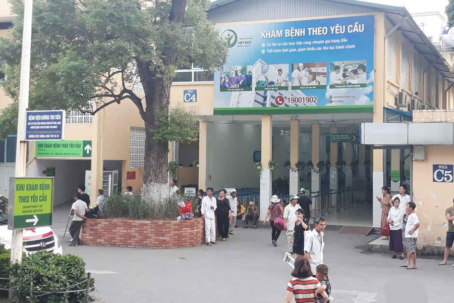 Khu khám bệnh theo yêu cầu bệnh viện Việt Đức