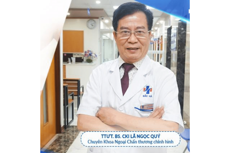 Bác sĩ Chuyên khoa I Lã Ngọc Quý bệnh viện Việt Đức