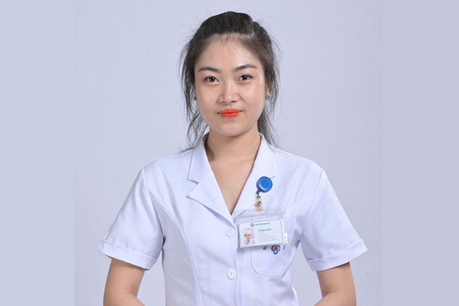 Bác sĩ Lý Ngọc Bích, khoa Tiêu hóa bệnh viện Đa khoa Hà Nội