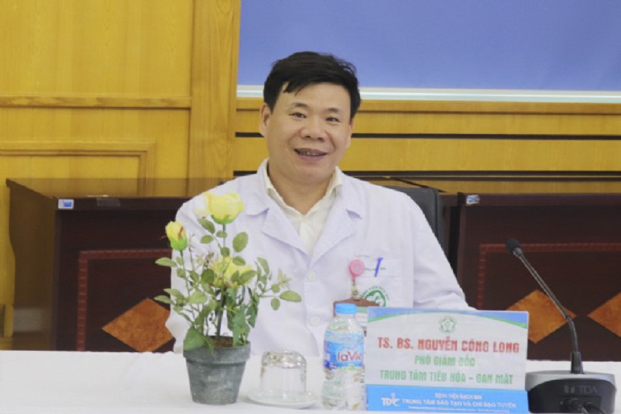 Bác sĩ Nguyễn Công Long, khoa Tiêu hóa, Bệnh viện Bạch Mai 
