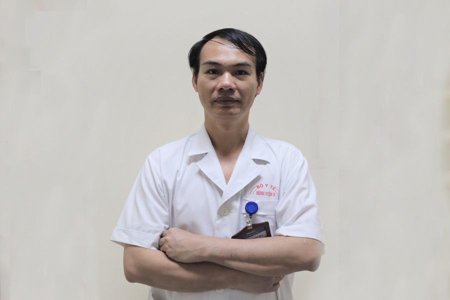 Ths. Bác sĩ Nguyễn Đại Ngọc Lâm - Trưởng khoa Nội gan mật bệnh viện E (ảnh: BV E)