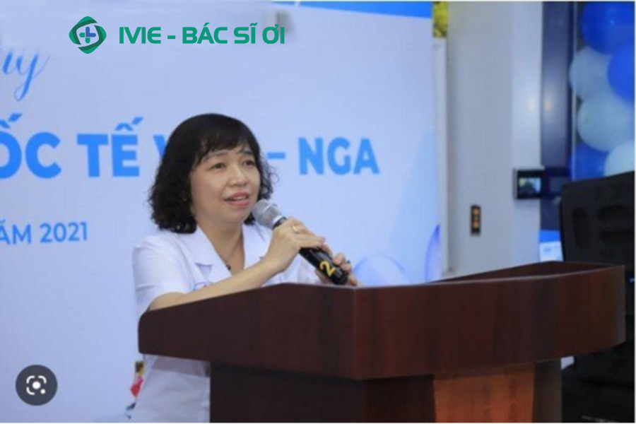 Bác sĩ Nguyễn Thúy Vinh - Giám đốc Trung tâm tiêu hóa bệnh viện E