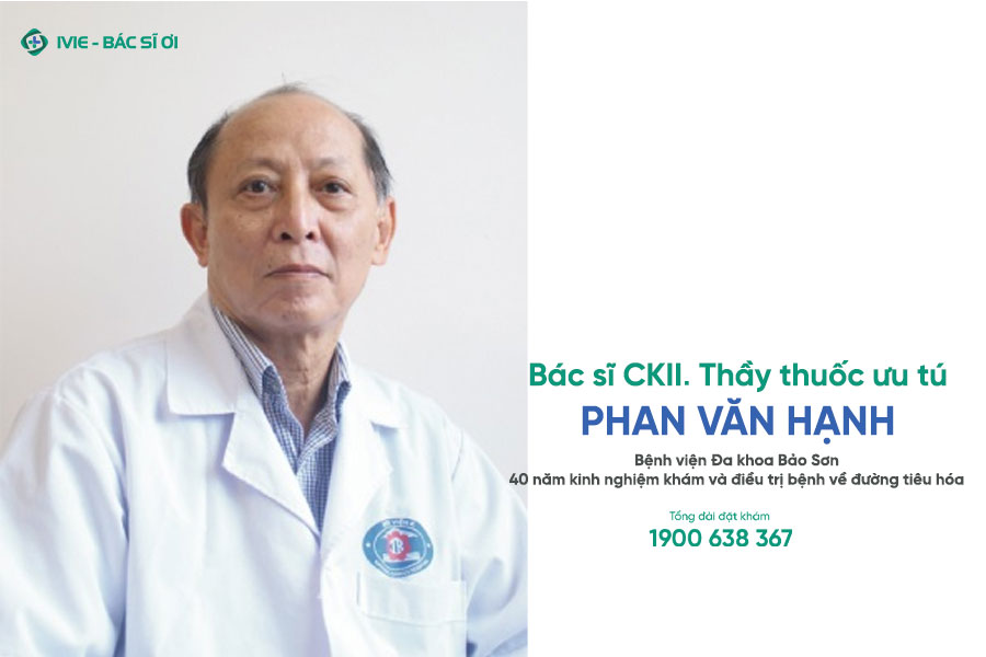 Bác sĩ nội soi tiêu hóa Phan Văn Hạnh, Bệnh viện Bảo Sơn