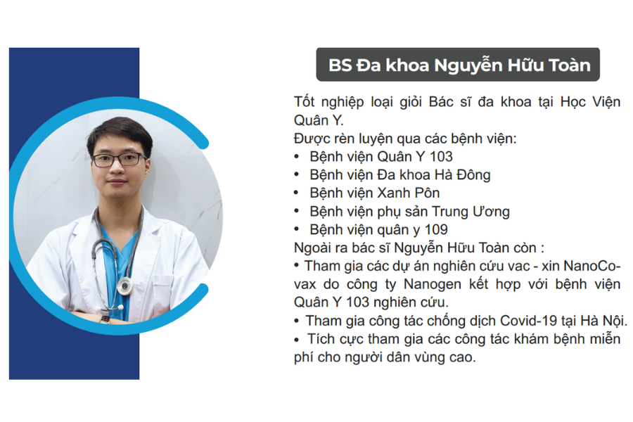 Bác sĩ Nguyễn Hữu Toàn Phòng Khám Chuyên Khoa nội CCare