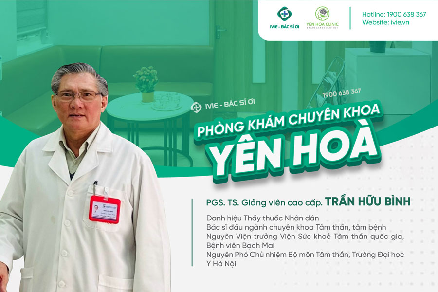 Phó giáo sư, Tiến sĩ, Bác sĩ Trần Hữu Bình phụ trách Phòng khám Yên Hòa, với hơn 50 năm kinh nghiệm
