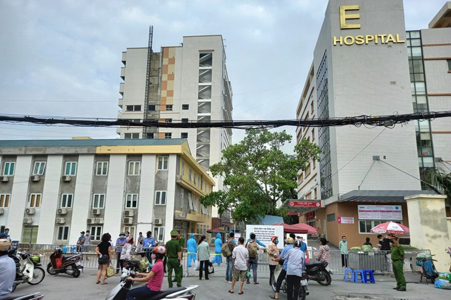 Bệnh viện E là cơ sở y tế được nhiều bệnh nhân tin tưởng (ảnh: BV E)