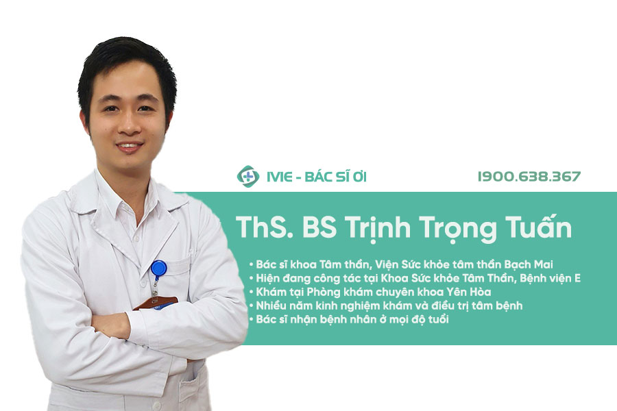 Thạc sĩ, Bác sĩ Trịnh Trọng Tuấn đang công tác tại Phòng khám chuyên khoa Yên Hòa