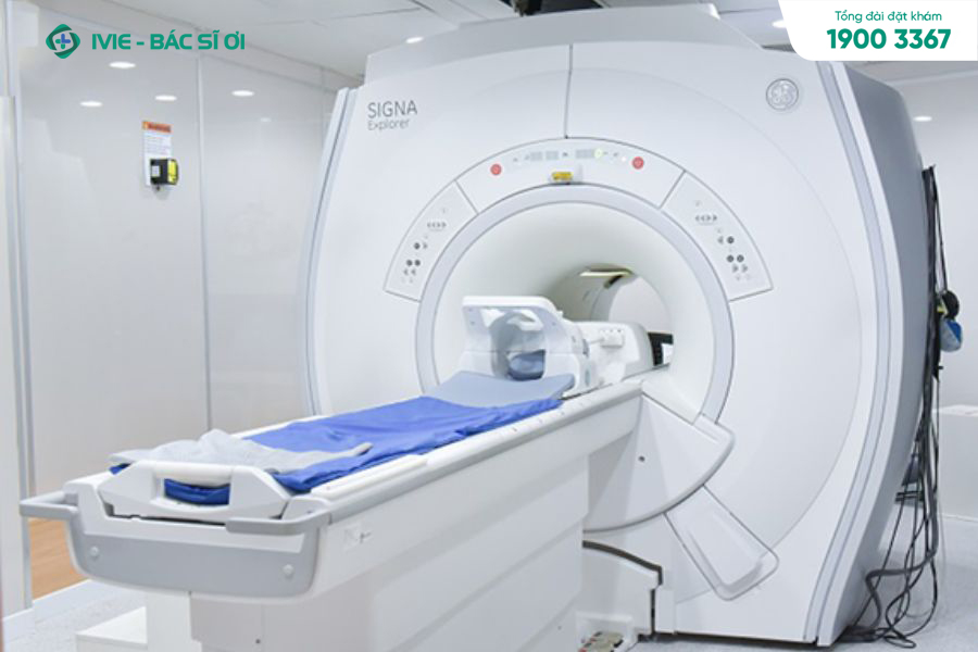 Trang thiết bị hiện đại để chụp MRI não tại MEDLATEC