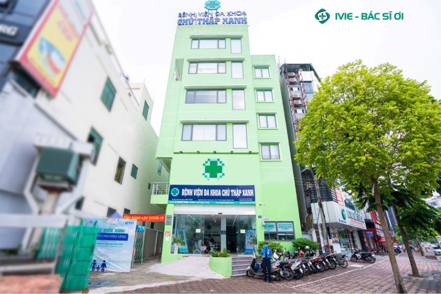 Bệnh viện Chữ Thập Xanh tại số 33, Nguyễn Hoàng, Nam Từ Liêm, Hà Nội