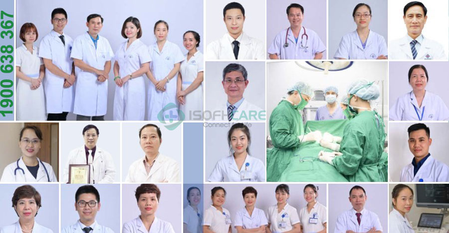 Đội ngũ bác sĩ của Bệnh viện Đa khoa Hà Nội