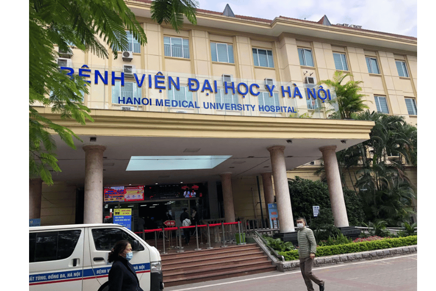  Bệnh viện Đại Học Y Hà Nội (ảnh: BV Đại học Y)