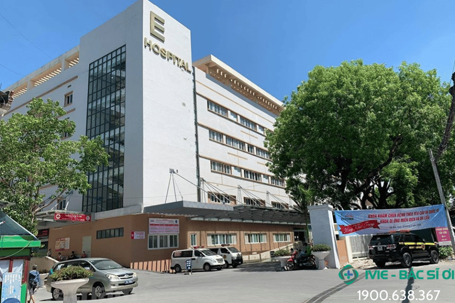 Bệnh viện E được thành lập từ năm 1967, có khuôn viên rộng rãi với diện tích 41.000 m2 (ảnh: BV E)