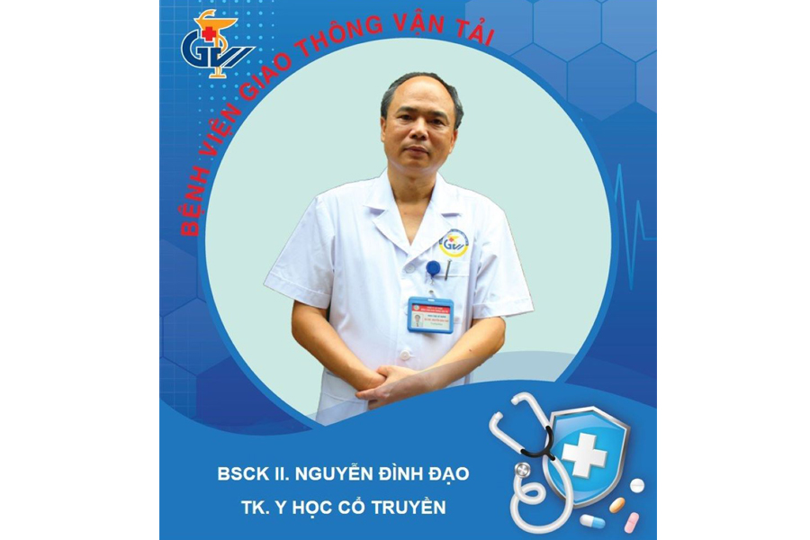 BSCK II. Nguyễn Đình Đạo - Trưởng khoa Y học cổ truyền