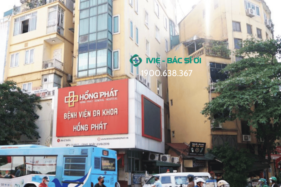 Bệnh viện đa khoa Hồng Phát có địa chỉ tại 219 Lê Duẩn - Hai Bà Trưng - Hà Nội