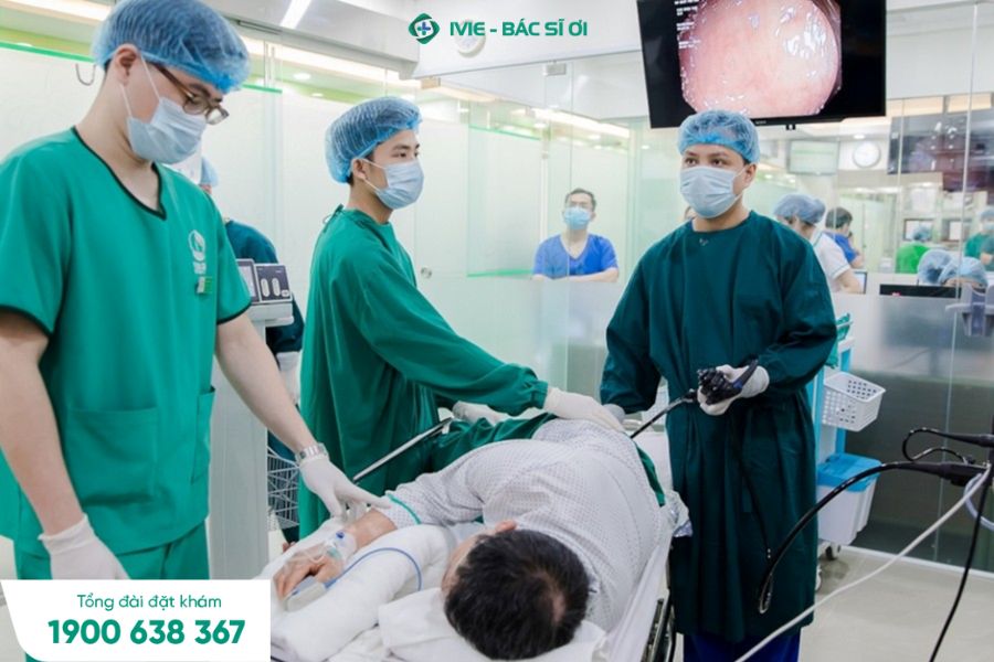 Bệnh viện Hưng Việt sử dụng kỹ thuật nội soi dạ dày, đại tràng với dải tần hẹp NBI (Narrow Banding Imaging)