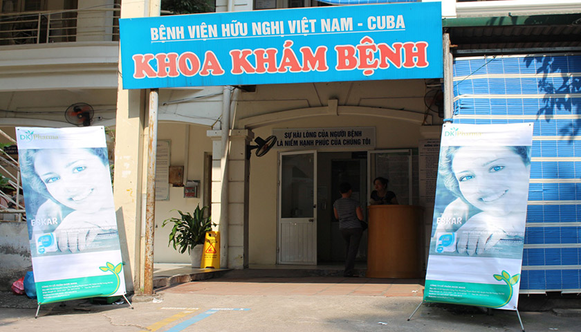 Banner Bệnh Viện Hữu Nghị Việt Nam Cuba