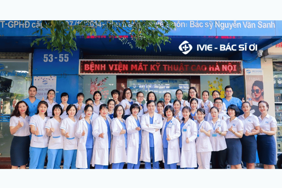 Bệnh viện Mắt HITEC hiện có 3 cơ sở tại Hai Bà Trưng, Hoàn Kiếm, và Tây Hồ
