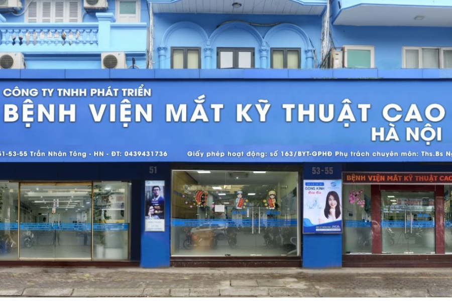 Bệnh Viện Mắt Kỹ Thuật Cao Hà Nội cơ sở 1