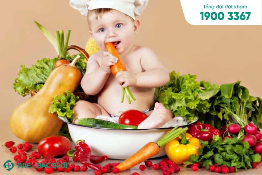 Đảm bảo chế độ dinh dưỡng hợp lý cho trẻ