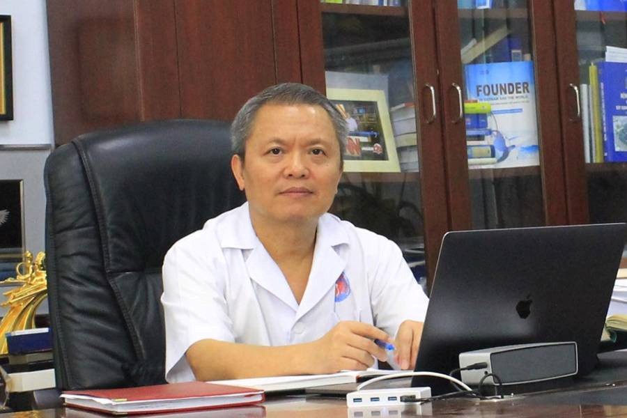 GS.TS. Bác sĩ Lê Ngọc Thành nguyễn Giám đốc bệnh viện E (Ảnh: BV E)