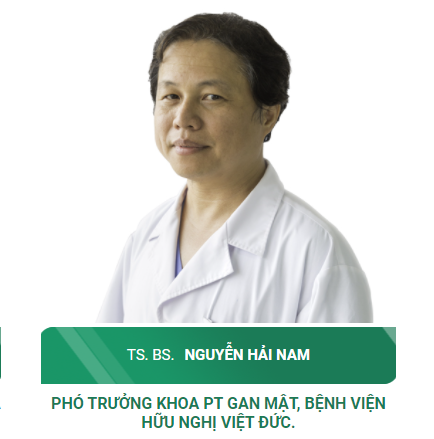 TS. BS Nguyễn Hải Nam - Phó Trưởng Khoa PT Gan mật