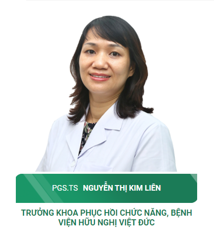 PGS. TS Nguyễn Thị Kim Liên - Trưởng khoa Phục hồi chức năng