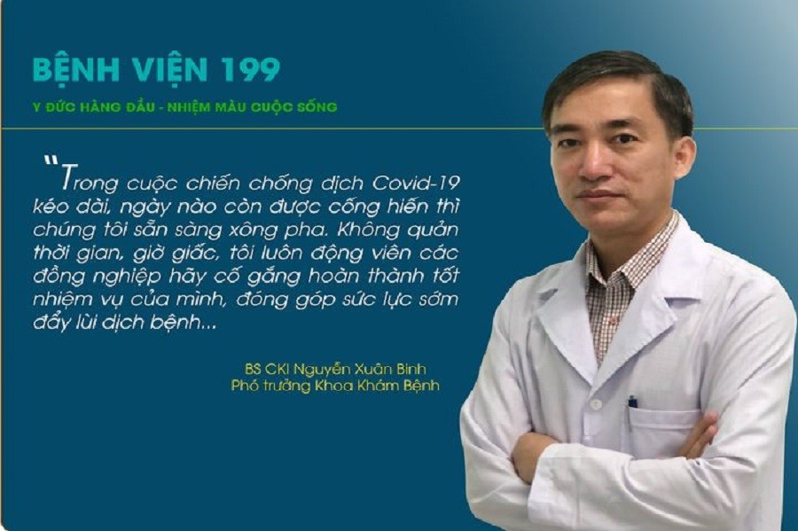 Bác sĩ Nguyễn Xuân Binh - Bệnh viện 199 - Bộ công an(ảnh: BV 199)
