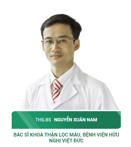 5 bác sĩ khám, tư vấn Thận lọc máu hàng đầu Bệnh viện Hữu Nghị Việt Đức