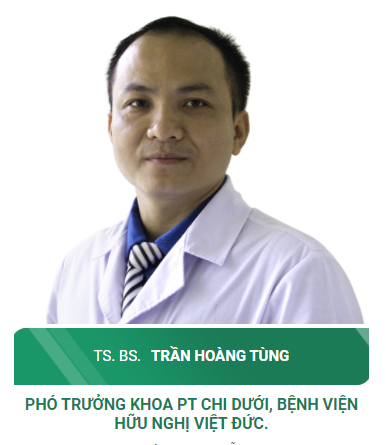 TS. BS Trần Hoàng Tùng - Phó trưởng Khoa PT Chi dưới