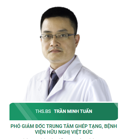 Top bác sĩ khám, điều trị và tư vấn ghép tạng hàng đầu tại Bệnh viện Hữu Nghị Việt Đức