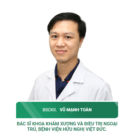 ThS. BS Nguyễn Trọng Tài - Bác sĩ Khoa Khám xương và điều trị ngoại trú