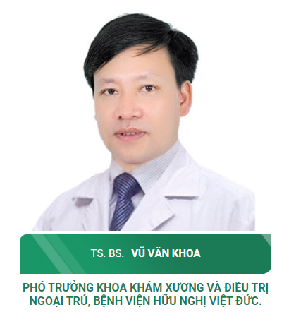 TS. BS Dương Đình Toàn - Phó Trưởng khoa Khám xương và điều trị ngoại trú