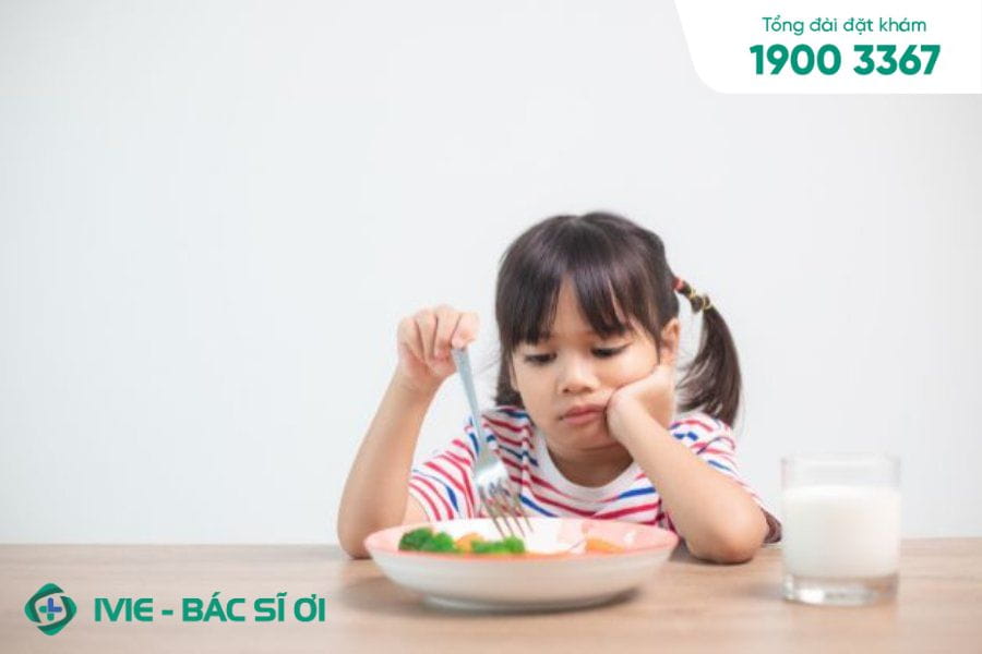 Trẻ biếng ăn nguyên nhân do rối loạn tiêu hóa