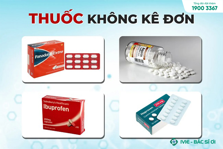 Những thuốc giảm đau không kê đơn tại nhà