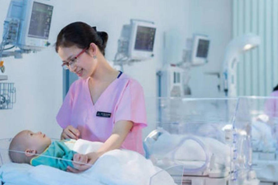 Chăm sóc sau sinh cho bé tại Bệnh viện đa khoa Đức Giang