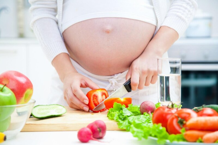 Tháp dinh dưỡng cho phụ nữ có thai