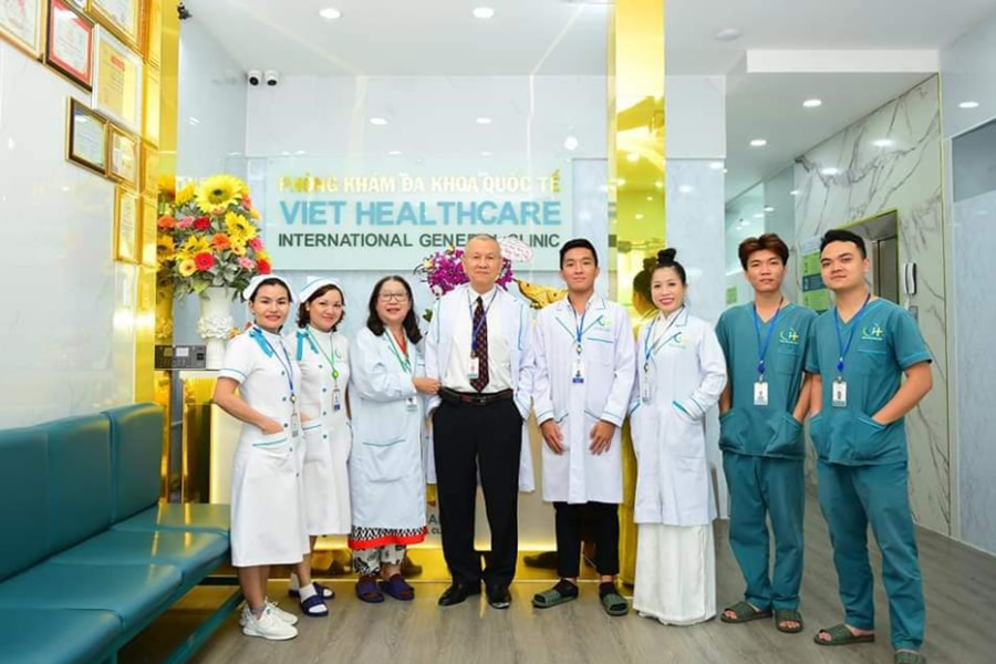 Phòng khám đa khoa Quốc tế Việt HealthCare được xây dựng theo quy chuẩn hiện đại