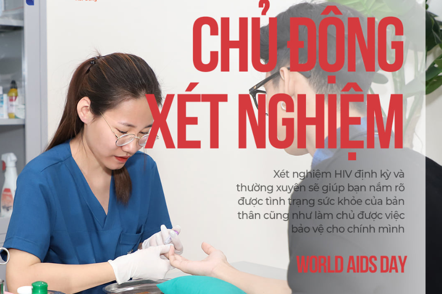 Quy trình xét nghiệm HIV tại Phòng khám Hải Đăng 