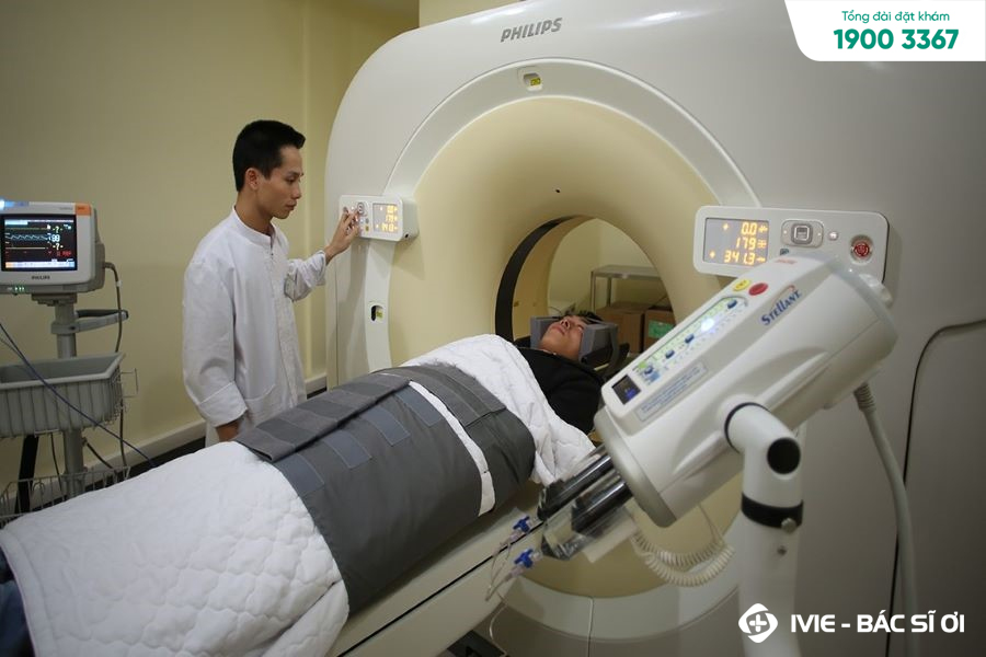 BV Thu Cúc trang bị máy móc hiện đại để chụp CT cho bệnh nhân